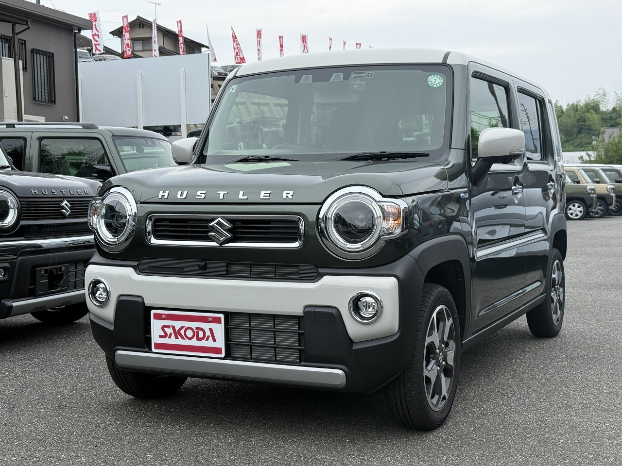 ﾊｽﾗｰ　HYBRID X 全方位ﾓﾆﾀｰ付ﾒﾓﾘｰﾅﾋﾞ装着車