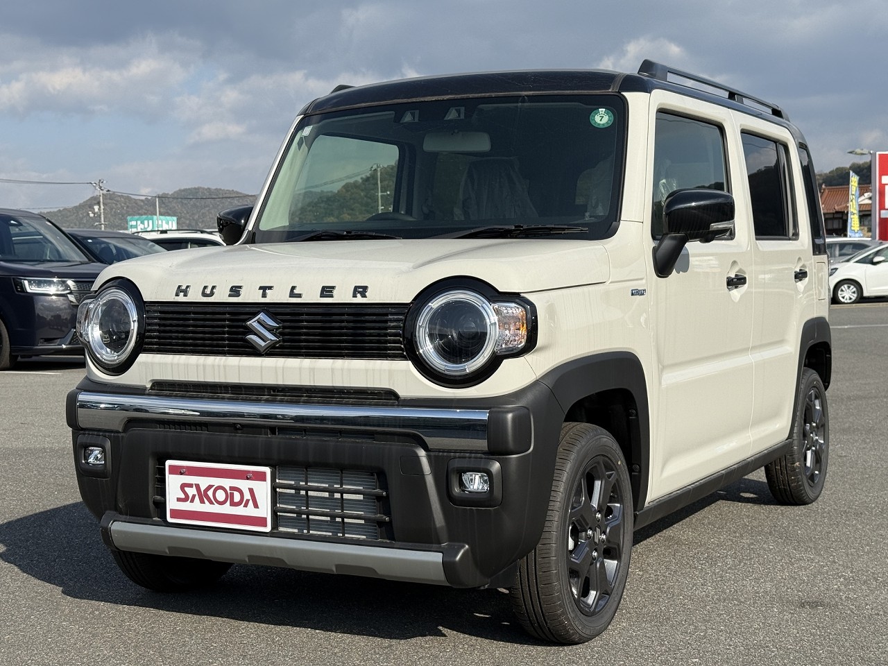 ﾊｽﾗｰ　ﾀﾌﾜｲﾙﾄﾞ 全方位ﾓﾆﾀｰ付ﾒﾓﾘｰﾅﾋﾞ装着車